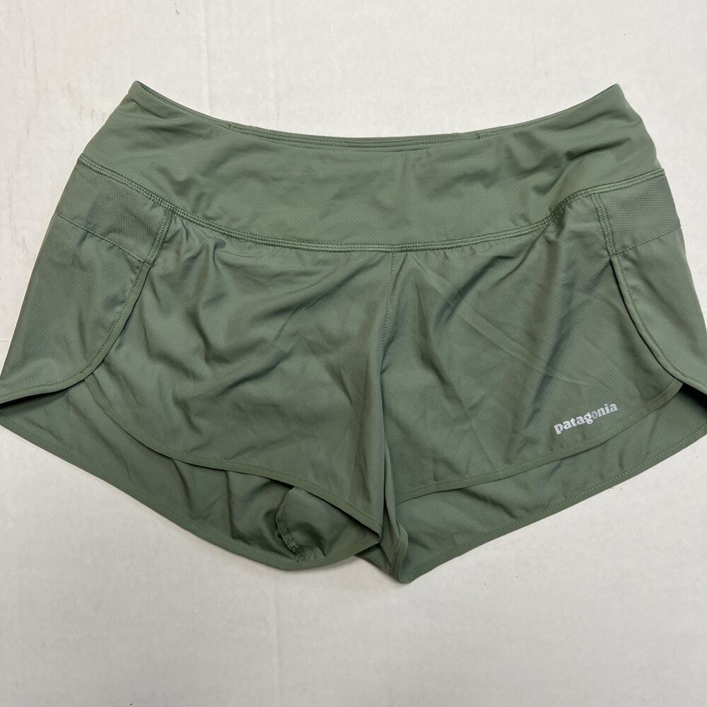 Patagonia Women's Strider Pro Shorts - 3½" Sage Green size M